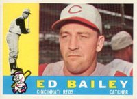 1960 Topps #411 Ed Bailey Baseball Card