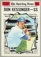 1970 Topps #456 Don Kessinger All-Star Baseball Card