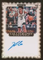 2023 Panini Revolution 2023-24 Calligraphy Signatures #CALKYG Keyonte George Basketball Card