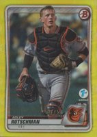 2020 Bowman Draft 1st Edition #BD154 Adley Rutschman Yellow Foil Baseball Card