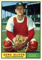 1961 Topps #487 Gene Oliver Baseball Card