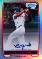 2012 Bowman Prospects #BCP105 Xander Bogaerts Chrome-Refractor Baseball Card