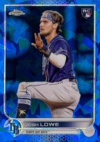 2022 Topps Chrome Sapphire Edition #479 Josh Lowe Baseball Card