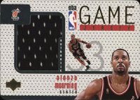 その他 Alonzo Mourning 1997-98 UD Game Jersey ALONZO MOURNING PSA 7 1997 UPPER DECK UD GAME JERSEY #GJ14