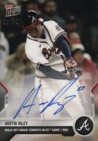 2021 Topps Now #978A Austin Riley Autograph Baseball Card