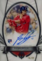 2018 Topps Tribute Tribute to the Moment Autographs #TTMRD Rafael Devers Baseball Card