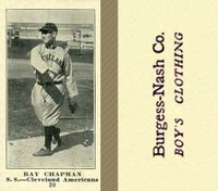 1916 Burgess-Nash Co. #30 Ray Chapman Baseball Card