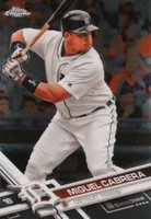 2017 Topps Chrome #132 Miguel Cabrera Baseball Card