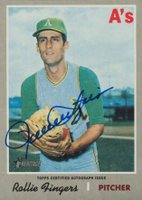2019 Topps Heritage Real One Autographs #RF Rollie Fingers Baseball Card