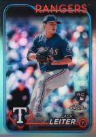 2024 Topps Chrome #111 Jack Leiter Refractor Baseball Card
