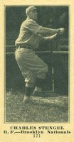 1916 Sporting News & Blank #171 Charles Stengel Blank Back Baseball Card