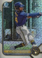 2022 Bowman Mega Box Chrome #79 Jackson Chourio Baseball Card