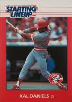 1988 Kenner Starting Lineup # Kal Daniels Baseball Card