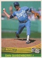 1984 Donruss #583 Dan Quisenberry Baseball Card