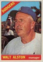 1966 Topps #116 Walt Alston Baseball Card