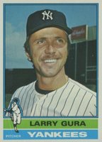 1976 Topps #319 Larry Gura Baseball Card
