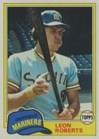 1981 Topps #368 Leon Roberts Baseball Card