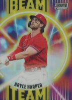 2022 Topps Stadium Club Chrome Beam Team #BT2 Bryce Harper Baseball Card