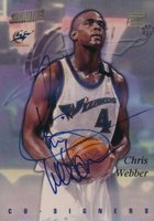 1997 Stadium Club Co-Signors #CO17 Karl Malone/Chris Webber Basketball Card
