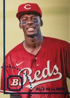 2022 Bowman Heritage Prospects #BHP104 Elly de La Cruz Variation Baseball Card