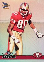 1999 Pacific Prisms #128 Jerry Rice Football Card
