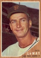 1962 Topps #71 Dick LeMay Baseball Card