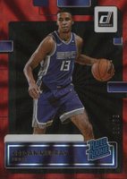 2022 Panini Donruss #204 Keegan Murray Red Holo Laser Basketball Card