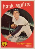 1959 Topps #36 Hank Aguirre Baseball Card