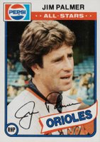 1980 Topps Pepsi-Cola All-Stars #10 Jim Palmer Baseball Card