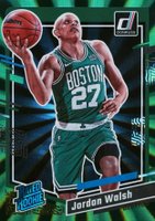 2023 Panini Donruss #229 Jordan Walsh Holo Green Laser Basketball Card