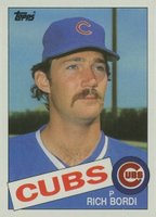 1985 Topps #357 Rich Bordi Baseball Card