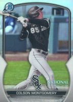 2023 Bowman Chrome National #44 Colson Montgomery Baseball Card