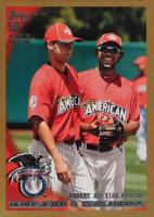 2010 Topps Update #US57 Derek Jeter/Elvis Andrus Gold Baseball Card