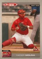 2004 Topps Total #786 Yadier Molina Silver Baseball Card