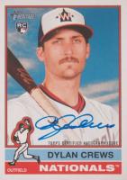 2025 Topps Heritage Real One Autographs #ROADCR Dylan Crews Baseball Card