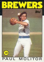 1986 Topps #267 Paul Molitor Baseball Card