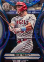 2025 Topps Tribute #19 Mike Trout Blue Baseball Card