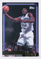 1992 Topps Gold #283 Larry Johnson Basketball Card