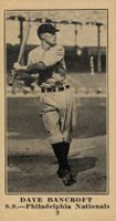 1916 Herpolsheimer Co. #9 Dave Bancroft Baseball Card