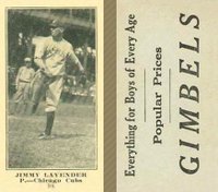 1916 Gimbels #98 Jack Lapp Baseball Card
