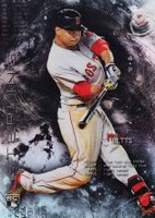 2014 Bowman Sterling #17 Mookie Betts Refractor Baseball Card