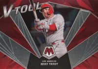2022 Panini Mosaic V Tool #VT3 Mike Trout Baseball Card