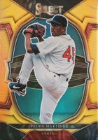 2023 Panini Select #18 Pedro Martinez Gold Baseball Card