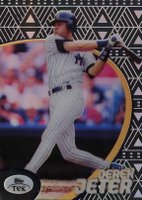 1998 Topps Tek #14 Derek Jeter Pattern 69 Baseball Card