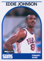 1989 Hoops #195 Eddie Johnson Basketball Card