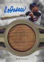 2020 Topps Tier One Autographed Bat Knobs 1/1 #T1ABKRC Rod Carew Baseball Card