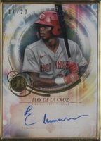 2022 Bowman Transcendent Collection Autographs #ED Elly de La Cruz Baseball Card
