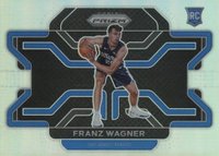 2021 Panini Prizm #310 Franz Wagner Variation-Silver Prizm Basketball Card