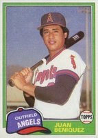 1981 Topps #733 Juan Beniquez Traded Baseball Card