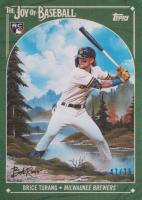 2023 Topps X Bob Ross the Joy of Baseball #60 Brice Turang Sap Green Baseball Card